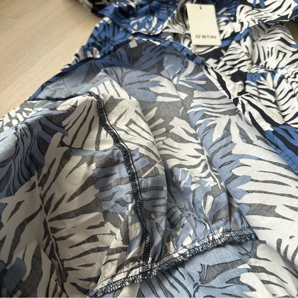 Vacation Dress floral print 100% cotton, NWT